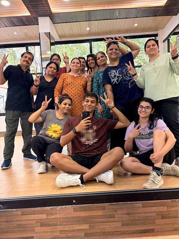 Morning batch in the studio
